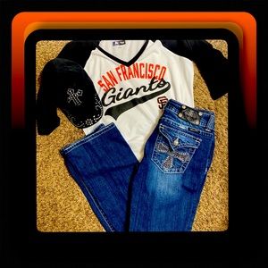 EUC Blue Denim Miss Mw Jeans